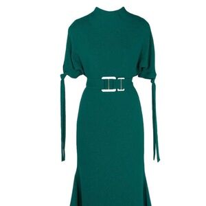 Edeline Lee Pedernal Dress in Malachite, US size 10